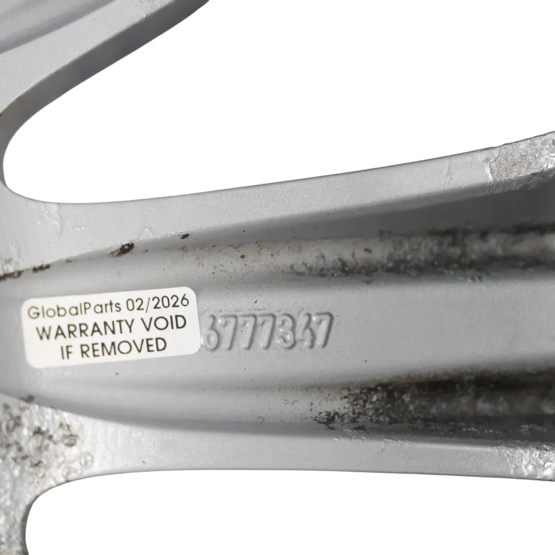 BMW E60 E61 Felga Aluminiowa Srebrna 17" Radial 244 7,5J ET:20 - SKU 6777347-1 - Numer Części 6777347