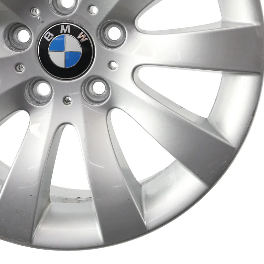 BMW E60 E61 Silver Alloy Wheel Rim 17" Radial Spoke 244 7,5J ET:20 - SKU 6777347-1 - Part number 6777347