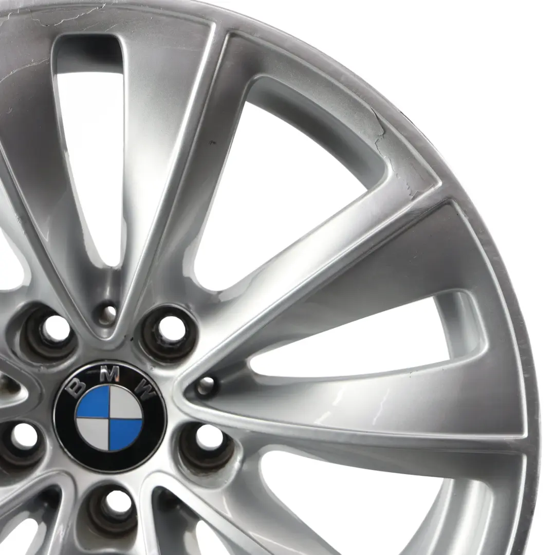 Alloy Rim 18" 8J ET:20 Styling 247 to BMW E60 E61 Silver Wheel with Part number 6777350 BMW E60 E61 Silver Wheel Alloy Rim 18" 8J ET:20 Styling 247 - SKU 6777350-1 - Part number 6777350