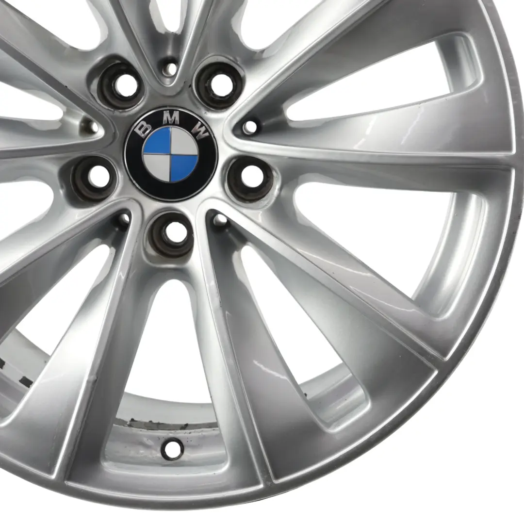 Alloy Rim 18" 8J ET:20 Styling 247 to BMW E60 E61 Silver Wheel with Part number 6777350 BMW E60 E61 Silver Wheel Alloy Rim 18" 8J ET:20 Styling 247 - SKU 6777350-1 - Part number 6777350