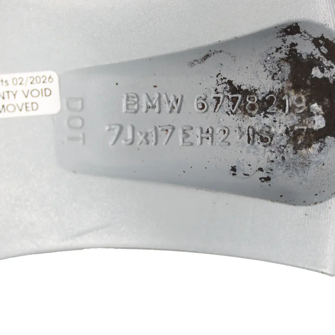 Felga aluminiowa 17" 7J do BMW E81 E87 o numerze 6778219 BMW E81 E87 Felga aluminiowa 17" 7J - SKU 6778219-2 - Numer Części 6778219