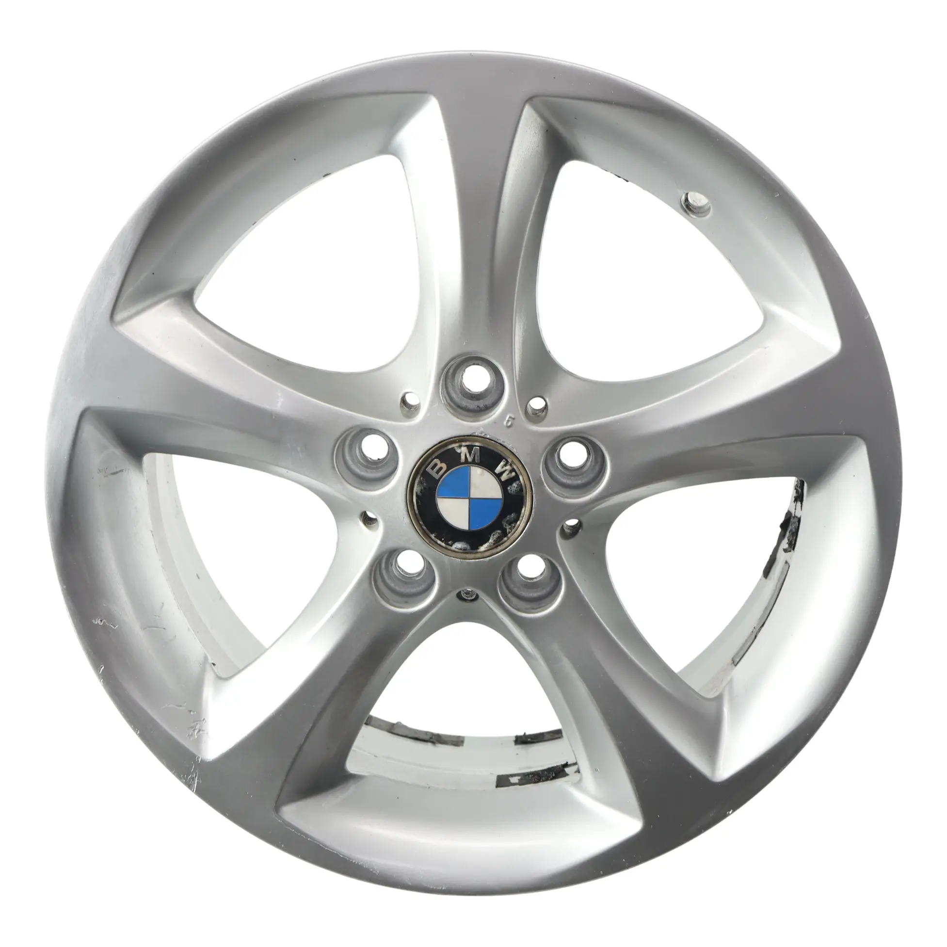 BMW E81 E82 E87 E88 Silber Alu Felge Alufelge 7J ET:47 6778219 Sternspeiche 256