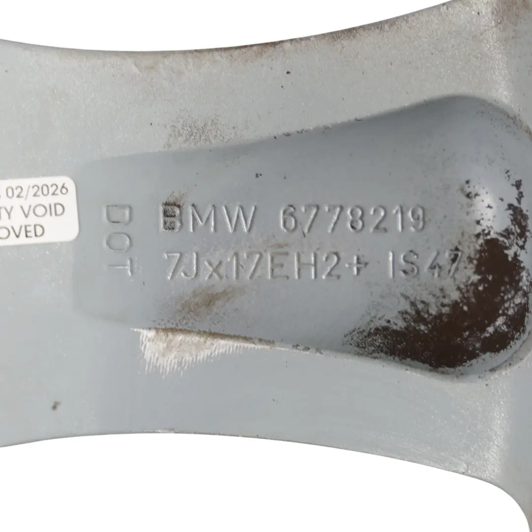 BMW E81 E82 E87 Wheel Alloy Rim 17" Start Spoke 256 7J ET:47 - SKU 6778219-3 - Part number 6778219