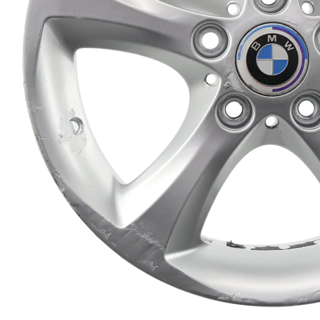 Silberne Leicht Metall Felge 17" ET:47 7J für BMW E81 E82 E87 mit Teilenummer 6778219 BMW E81 E82 E87 Silberne Leicht Metall Felge 17" ET:47 7J - SKU 6778219-7 - Teilenummer 6778219