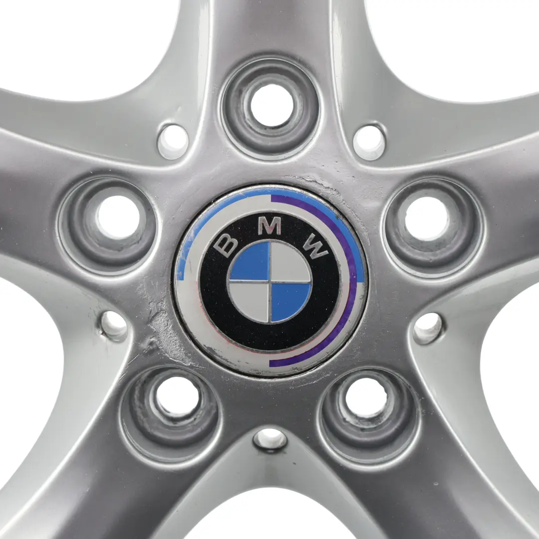 BMW E81 E82 E87 Argento Cerchio in lega 17" Stella Raggi 256 ET:47 7J - SKU 6778219-7 - Numero di parte 6778219