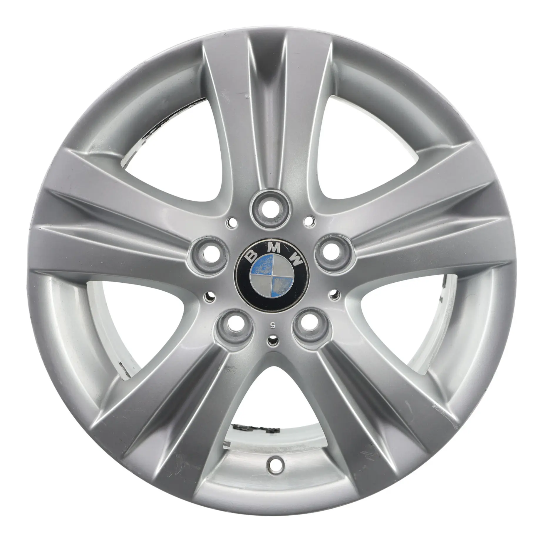 BMW E81 E87 E88 Cerchi AlluMini o Ruota 16" 7J ET: 44 Doppio Raggio 222 6779696