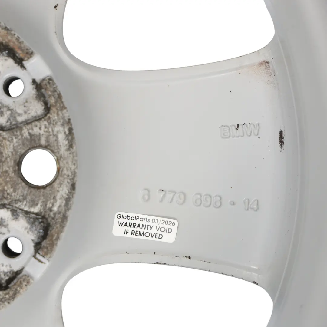 BMW E81 E87 E88 Cerchi AlluMini o Ruota 16" 7J ET: 44 Doppio Raggio 222 - SKU 6779696-1 - Numero di parte 6779696