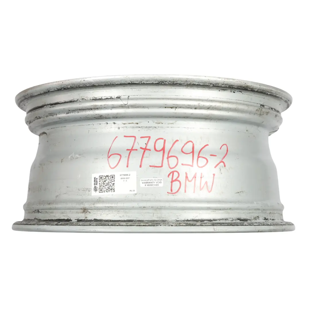 BMW E81 E87 E88 Wheel Alloy Rim 16" 7J ET:44 Double Spoke 222 677969 - SKU 6779696-2 - Part number 6779696