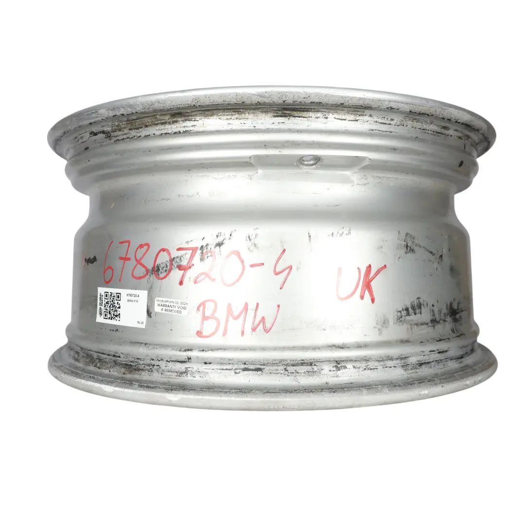 Alloy Wheel Rim 17" V Spoke 236 8J ET:30 to BMW F10 F11 F12 Silver with Part number 6780720 BMW F10 F11 F12 Silver Alloy Wheel Rim 17" V Spoke 236 8J ET:30 - SKU 6780720-4 - Part number 6780720