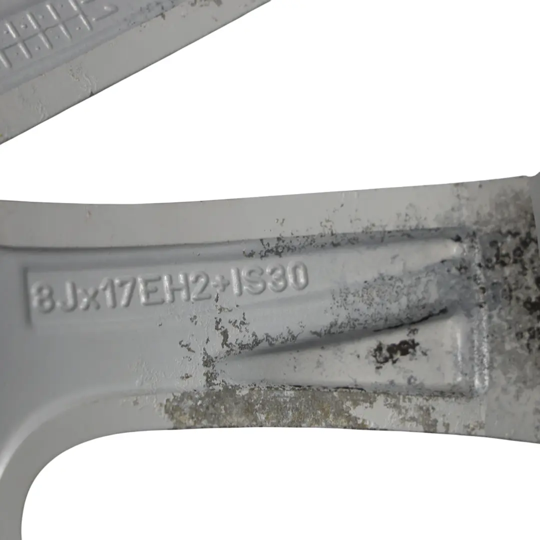 Alloy Wheel Rim 17" V Spoke 236 8J ET:30 to BMW F10 F11 F12 Silver with Part number 6780720 BMW F10 F11 F12 Silver Alloy Wheel Rim 17" V Spoke 236 8J ET:30 - SKU 6780720-4 - Part number 6780720