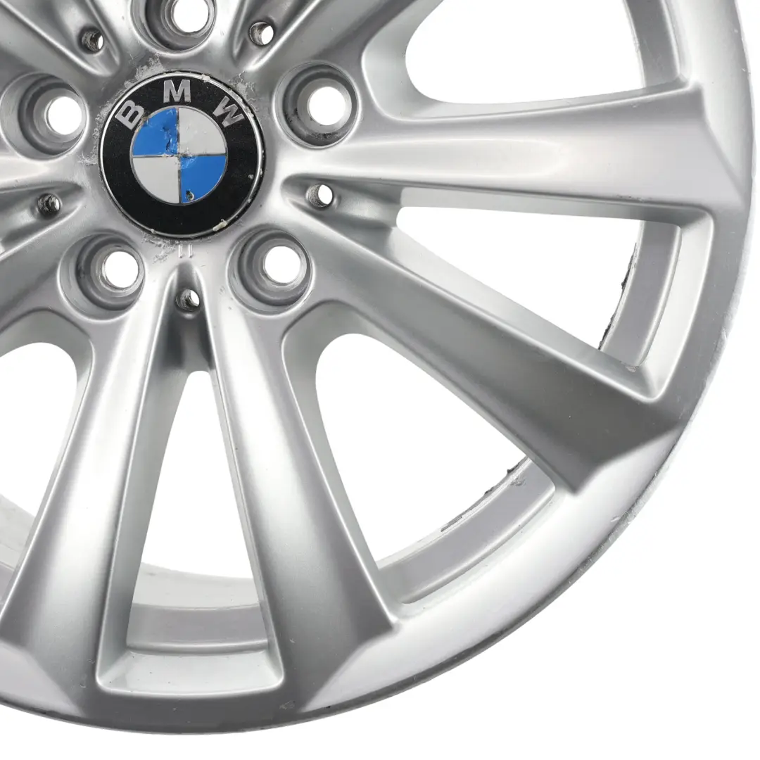 Alloy Wheel Rim 17" V Spoke 236 8J ET:30 to BMW F10 F11 F12 Silver with Part number 6780720 BMW F10 F11 F12 Silver Alloy Wheel Rim 17" V Spoke 236 8J ET:30 - SKU 6780720-4 - Part number 6780720
