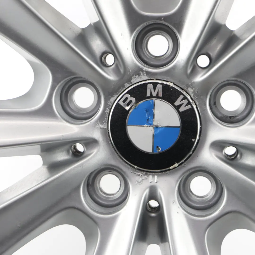 Alloy Wheel Rim 17" V Spoke 236 8J ET:30 to BMW F10 F11 F12 Silver with Part number 6780720 BMW F10 F11 F12 Silver Alloy Wheel Rim 17" V Spoke 236 8J ET:30 - SKU 6780720-4 - Part number 6780720