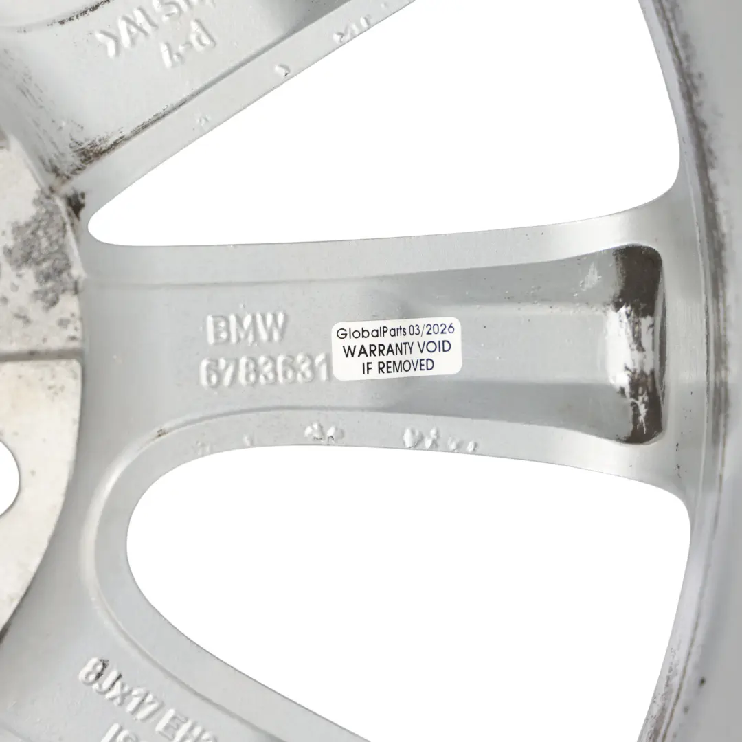 BMW E90 Felga Aluminiowa 17" ET:34 8J - SKU 6783631-2 - Numer Części 6783631