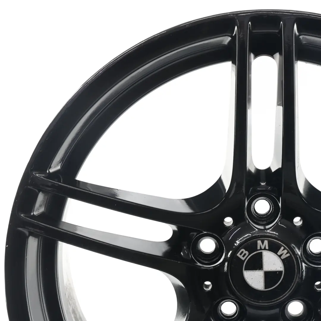BMW E90 E91 Vorder rad Schwarz Felge 19" M Doppel speiche 313 8J ET:37 - SKU 6787647-2 - Teilenummer 6787647