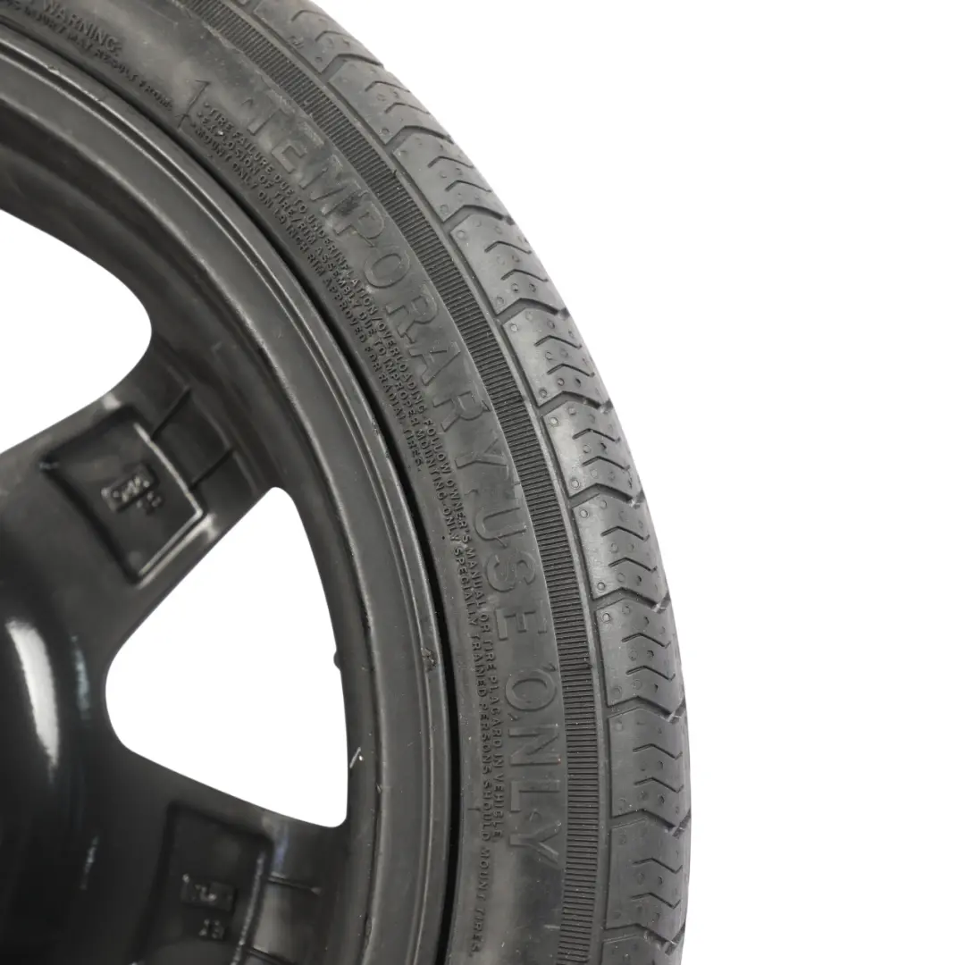 Emergency Spare Wheel 4J 125/70 19" to BMW E87 E90 E91 F20 with Part number 6788203 BMW E87 E90 E91 F20 Emergency Spare Wheel 4J 125/70 19" - SKU 6788203-1 - Part number 6788203