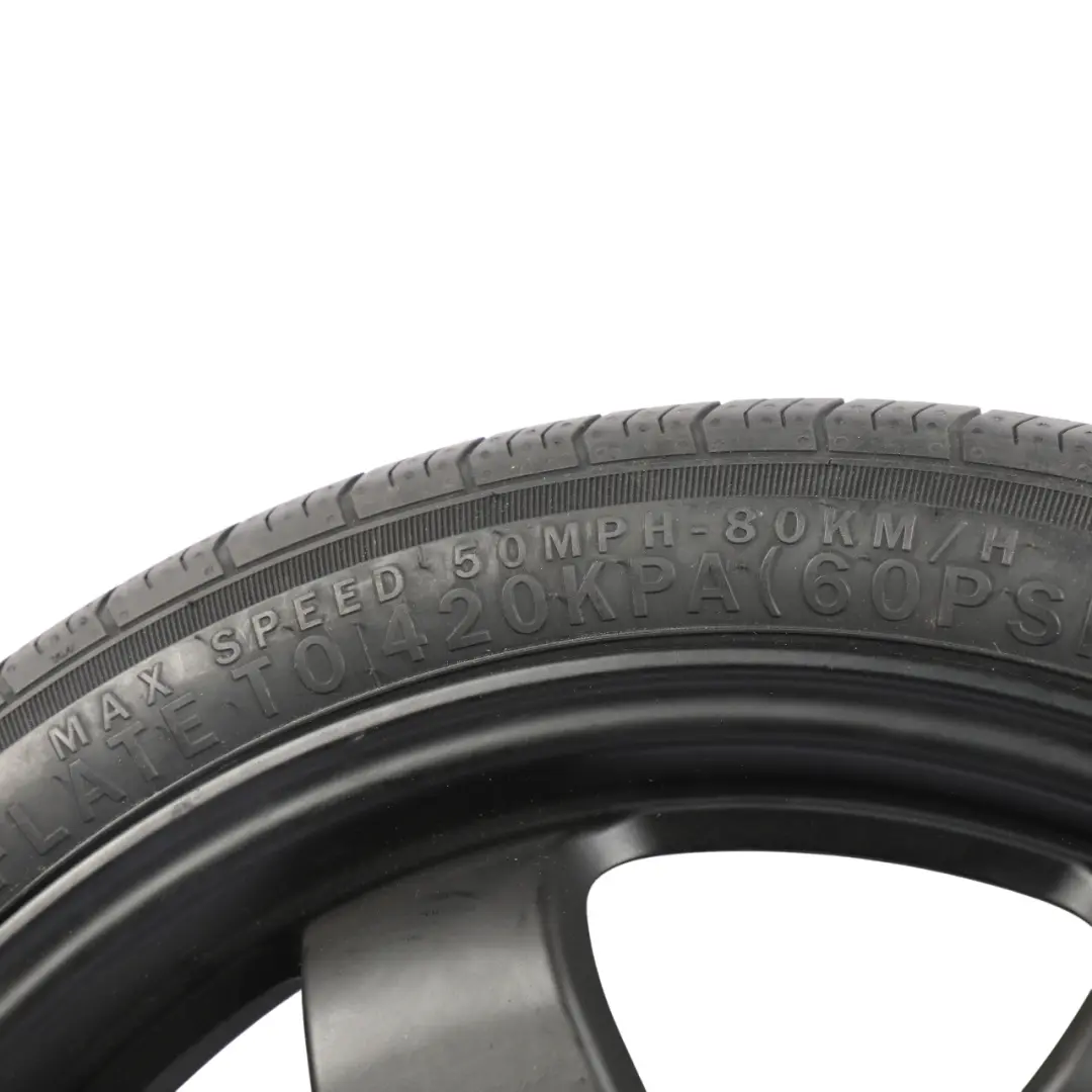 Emergency Spare Wheel 4J 125/70 19" to BMW E87 E90 E91 F20 with Part number 6788203 BMW E87 E90 E91 F20 Emergency Spare Wheel 4J 125/70 19" - SKU 6788203-1 - Part number 6788203