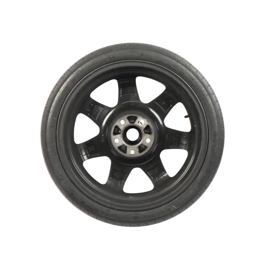 Emergency Spare Wheel 4J 125/70 19" to BMW E87 E90 E91 F20 with Part number 6788203 BMW E87 E90 E91 F20 Emergency Spare Wheel 4J 125/70 19" - SKU 6788203-1 - Part number 6788203