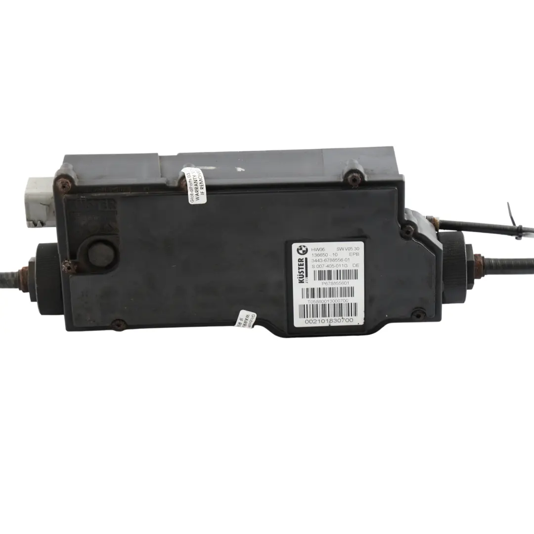 Elektronische Handbremse Parkbremse Aktuator Steuergerät für BMW X5 E70 mit Teilenummer 6788556 BMW X5 E70 Elektronische Handbremse Parkbremse Aktuator Steuergerät - SKU 6788556-1 - Teilenummer 6788556