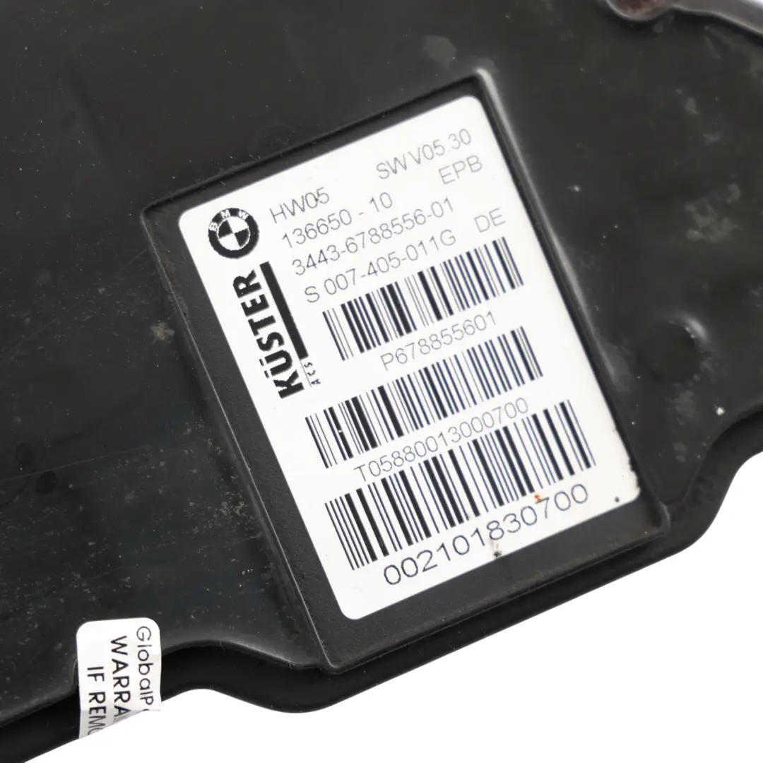 BMW X5 E70 Elektronische Handbremse Parkbremse Aktuator Steuergerät - SKU 6788556-1 - Teilenummer 6788556