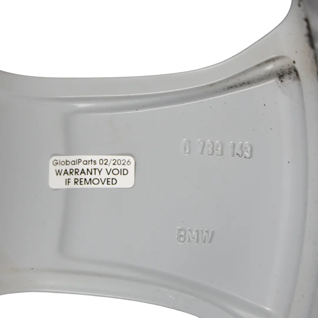 BMW X1 E84 Silberne Leichtmetallfelge 18" 8J ET:30 Sternspeiche 320 - SKU 6789143-1 - Teilenummer 6789143