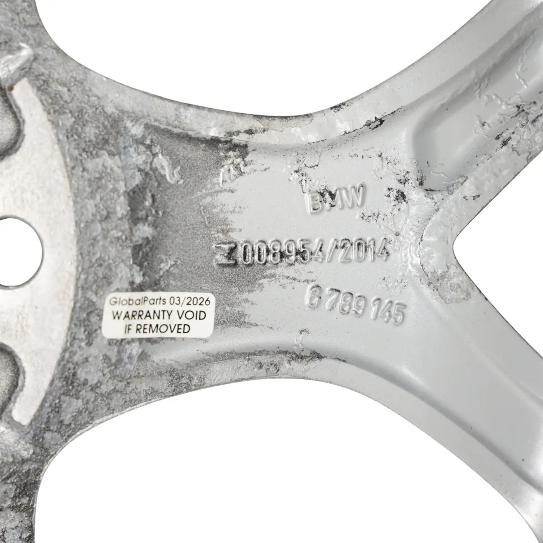 Jante Argentée En Alliage 18" Y Spoke 322 ET:30 8J pour BMW X1 E84 à propos du numéro de pièce 6789145 BMW X1 E84 Jante Argentée En Alliage 18" Y Spoke 322 ET:30 8J - SKU 6789145-2 - Numéro de pièce 6789145