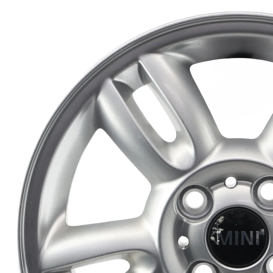 Mini Cooper R55 R56 Argent Jantes Alu Alliage 15" 5,5J etoile Twin Spoke 118 - SKU 6791930-1 - Numéro de pièce 6791930