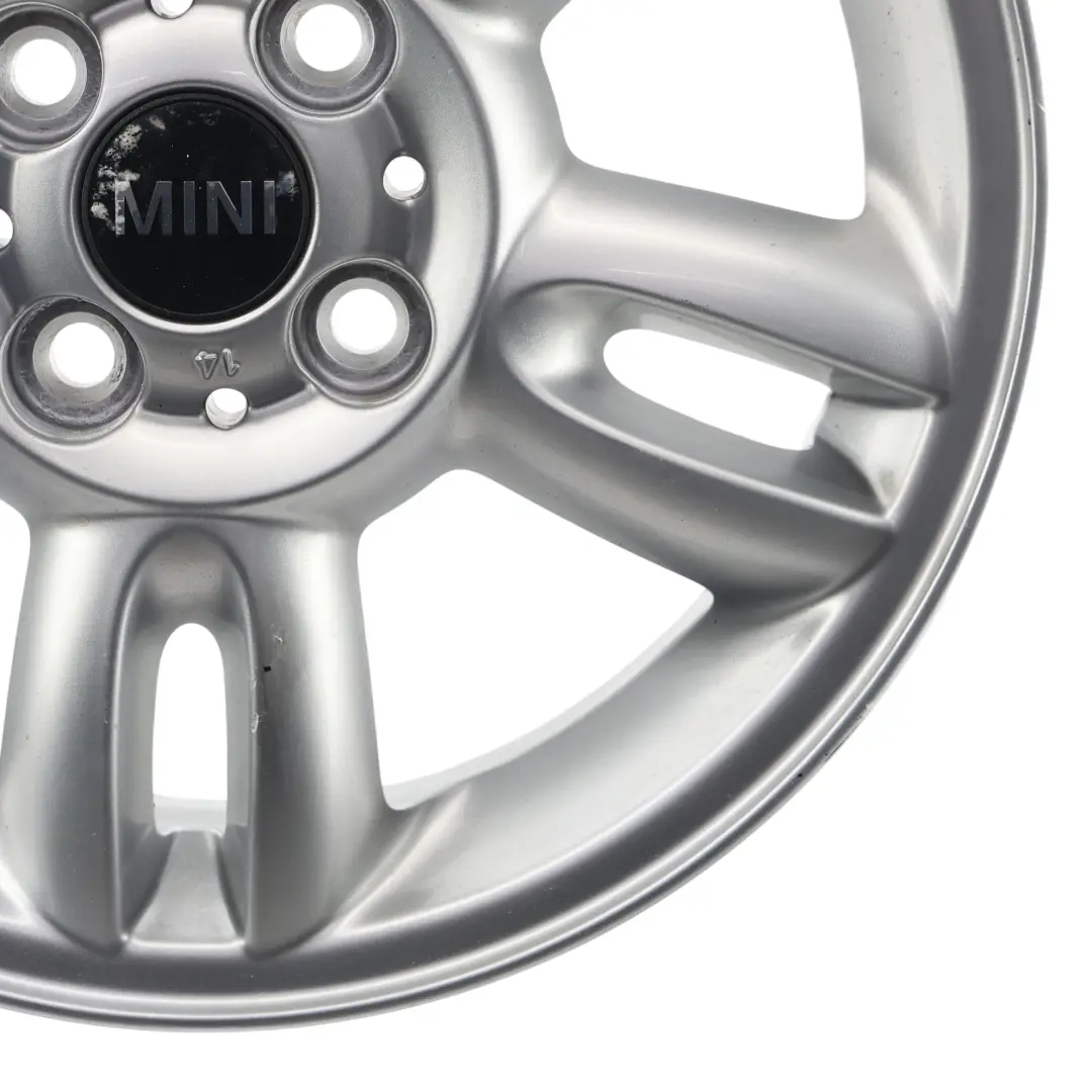 Mini Cooper R55 R56 Argent Jantes Alu Alliage 15" 5,5J etoile Twin Spoke 118 - SKU 6791930-1 - Numéro de pièce 6791930