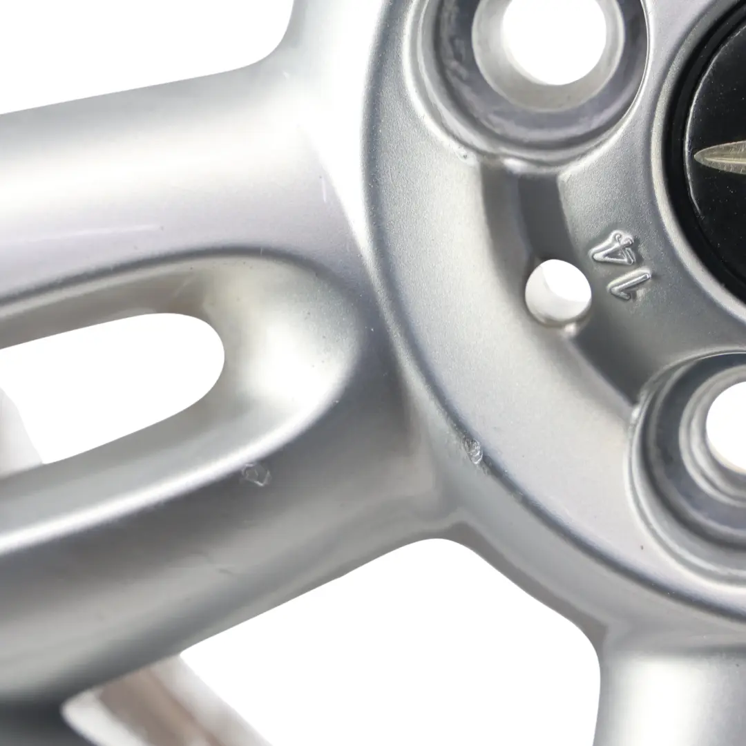 Alloy Rim 15" ET:45 5,5J 5-Star Twin Spoke 118 to Mini Cooper R55 R56 Silver Wheel with Part number 6791930 Mini Cooper R55 R56 Silver Wheel Alloy Rim 15" ET:45 5,5J 5-Star Twin Spoke 118 - SKU 6791930-3 - Part number 6791930