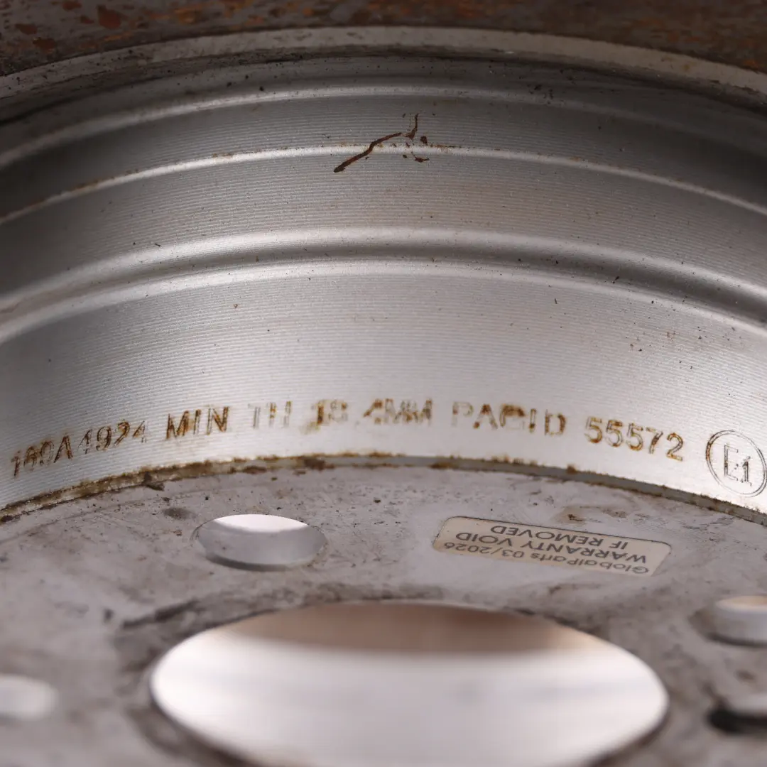 BMW F20 F20 LCI Brake Disc 300x20 Ventilated Rear Left Right N/O/S Set - SKU 6792227-1 - Part number 6792227