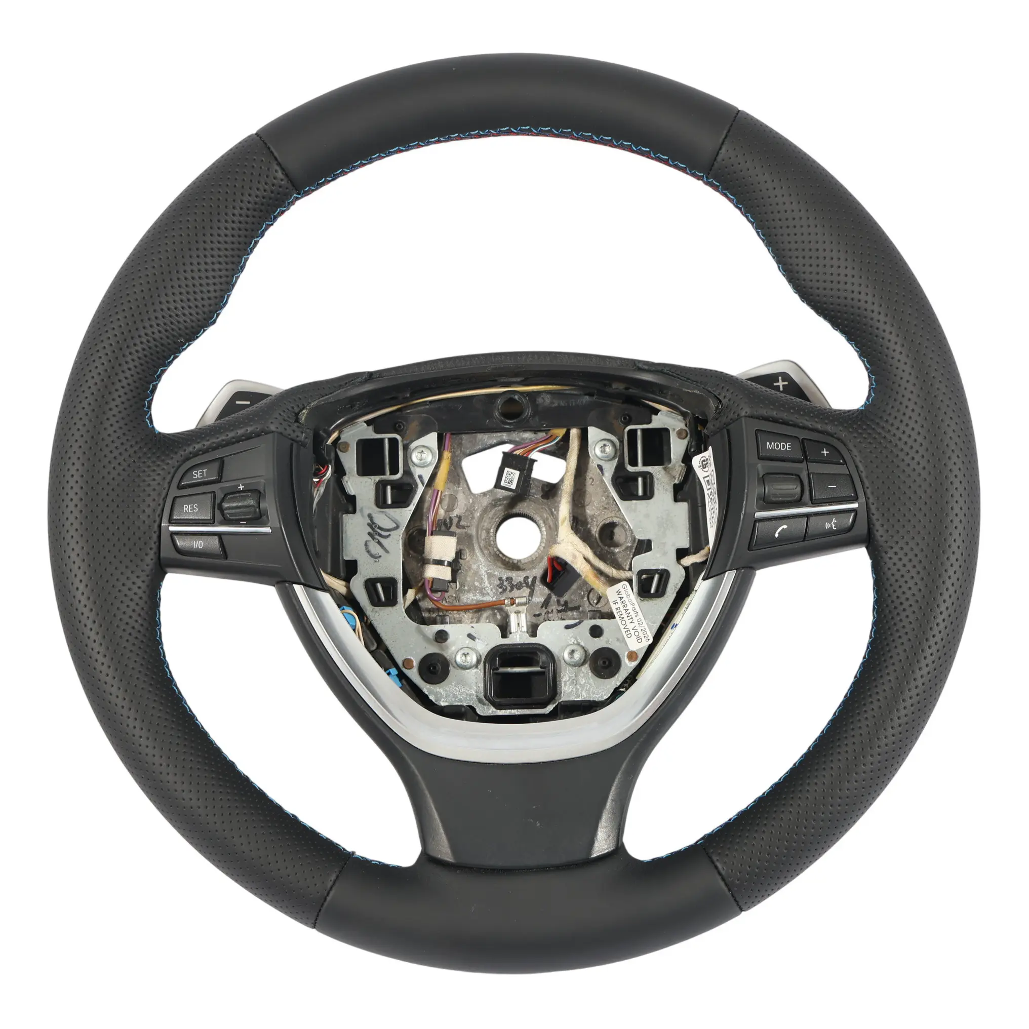 BMW F07 GT F10 F11 F12 Kierownica NOWA Czarna Skóra Sport Grzana 6792424