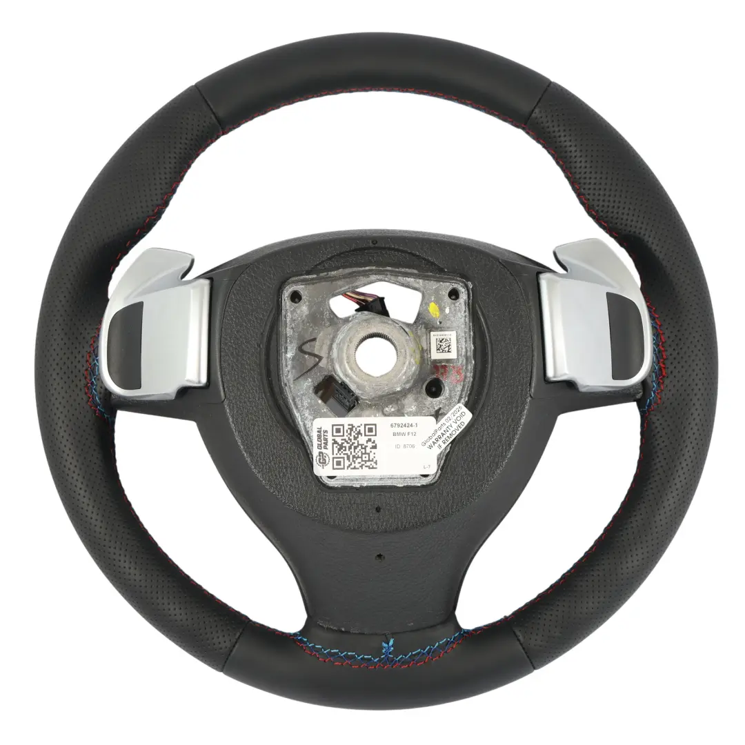 BMW F07 GT F10 F11 F12 Volante NUEVO Cuero Negro Sport Calentado - SKU 6792424-1 - Número de pieza 6792424