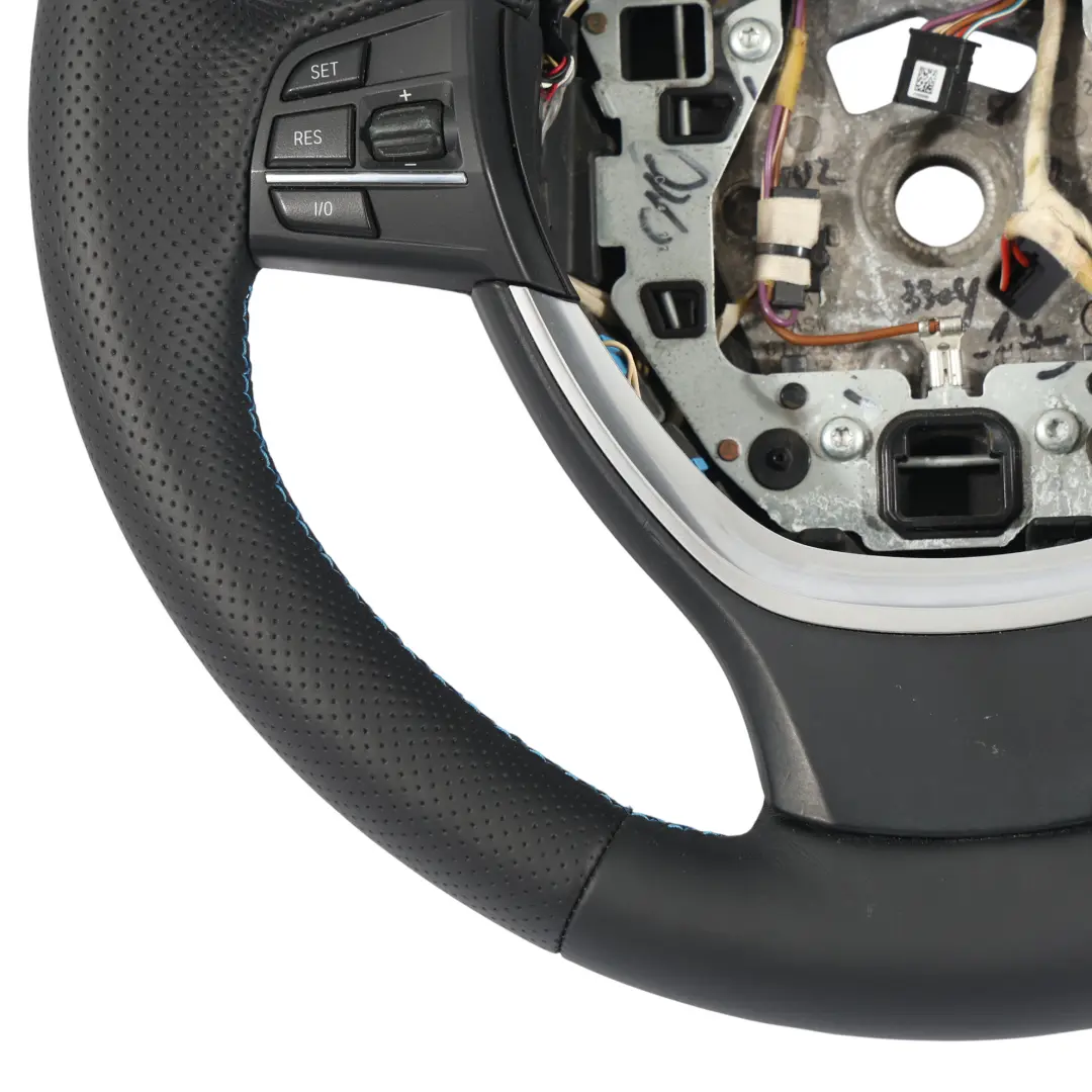 BMW F07 GT F10 F11 F12 Kierownica NOWA Czarna Skóra Sport Grzana - SKU 6792424-1 - Numer Części 6792424