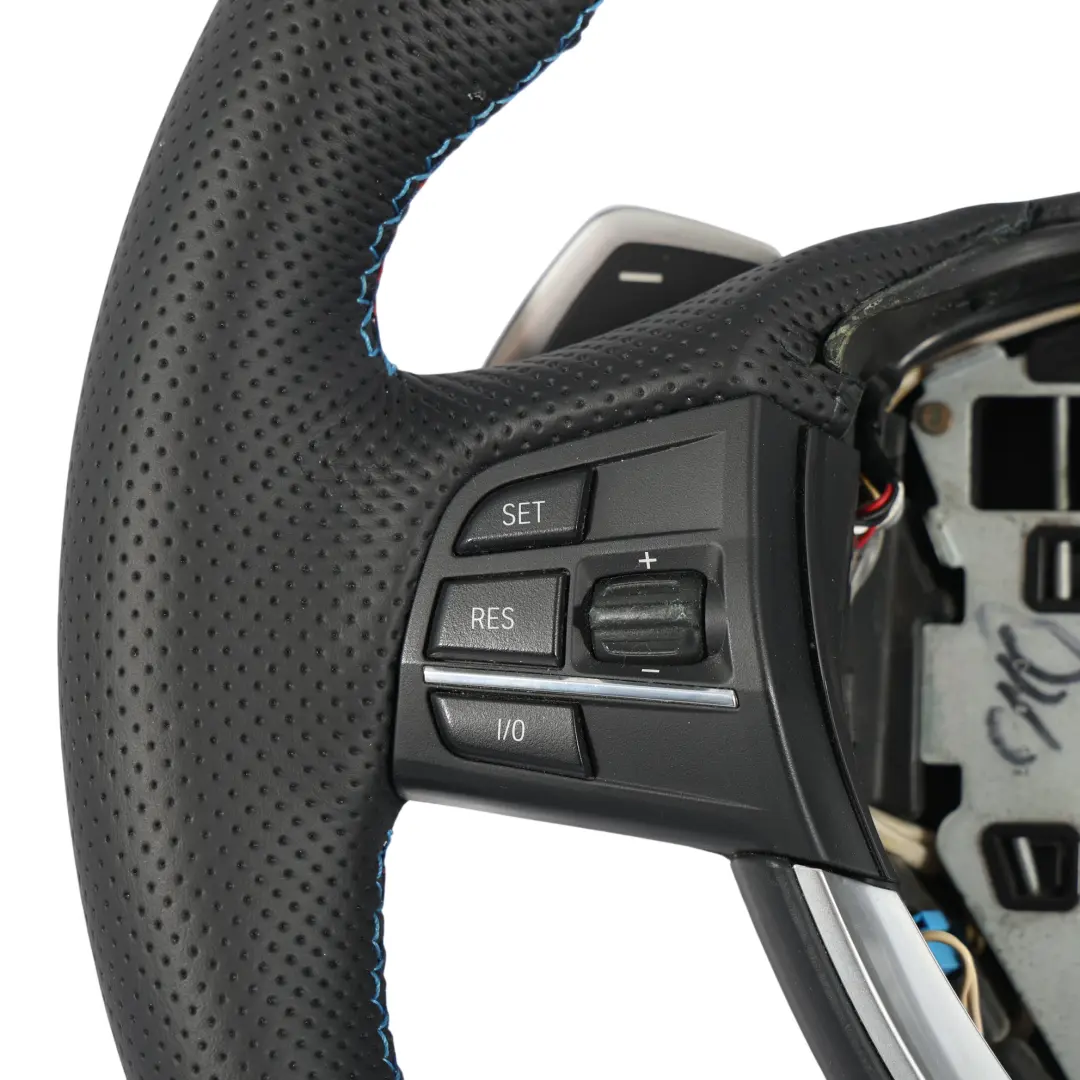 BMW F07 GT F10 F11 F12 Steering Wheel NEW Black Leather Sport Heated - SKU 6792424-1 - Part number 6792424