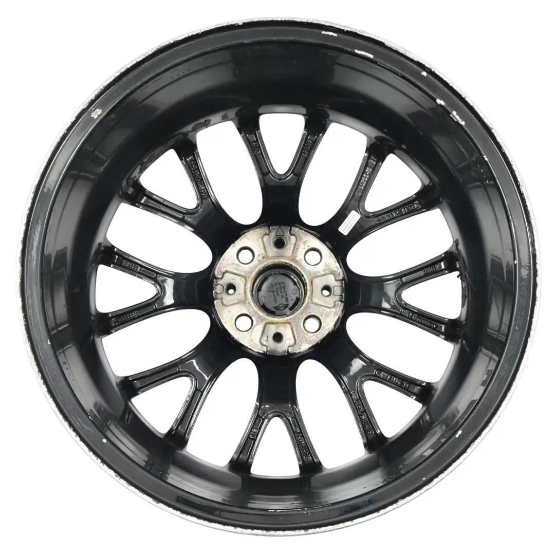 Alloy Rim 17" 7J ET:48 Cross Spoke Challenge to Mini Cooper R55 R56 Black Wheel with Part number 6795208 Mini Cooper R55 R56 Black Wheel Alloy Rim 17" 7J ET:48 Cross Spoke Challenge - SKU 6795208-1 - Part number 6795208