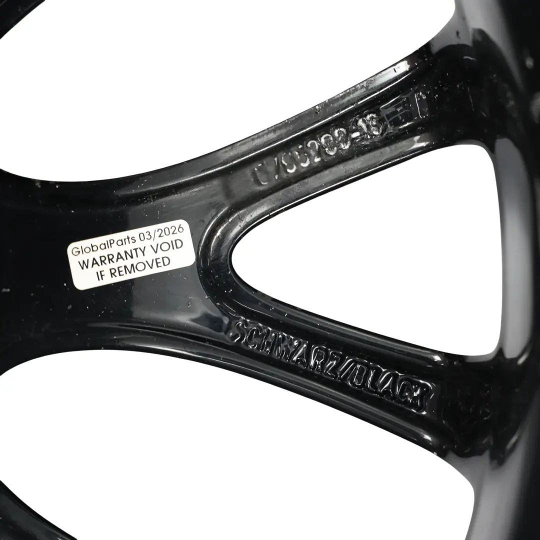 Mini Cooper R55 R56 Black Wheel Alloy Rim 17" 7J ET:48 Cross Spoke Challenge - SKU 6795208-1 - Part number 6795208