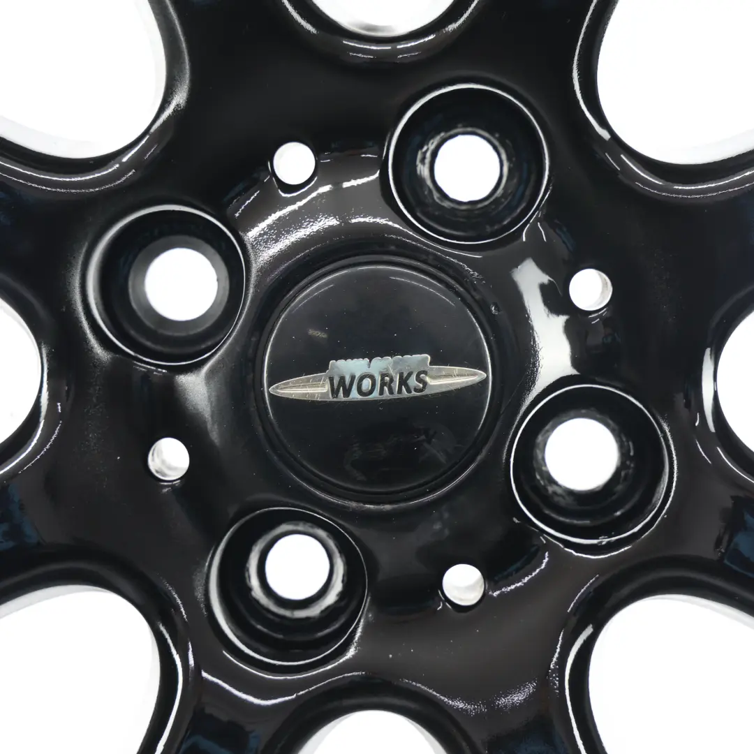 Mini Cooper R55 R56 Cerchio in lega nero 17" 7J ET:48 Cross Spoke Challenge - SKU 6795208-1 - Numero di parte 6795208