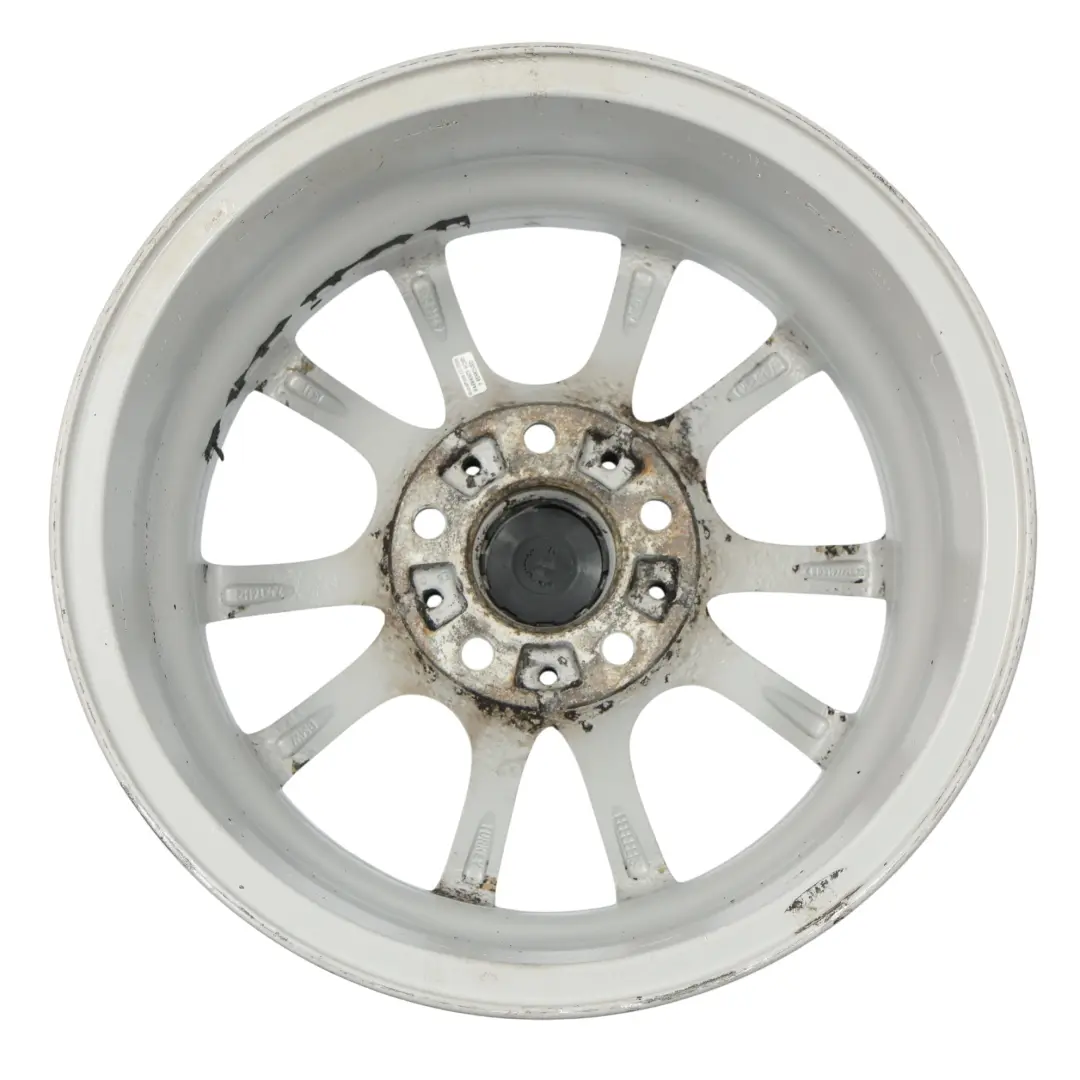 BMW F30 F31 F36 Silver Alloy Wheel Rim 16" 7J ET:31 V-spoke 390 - SKU 6796236-1 - Part number 6796236