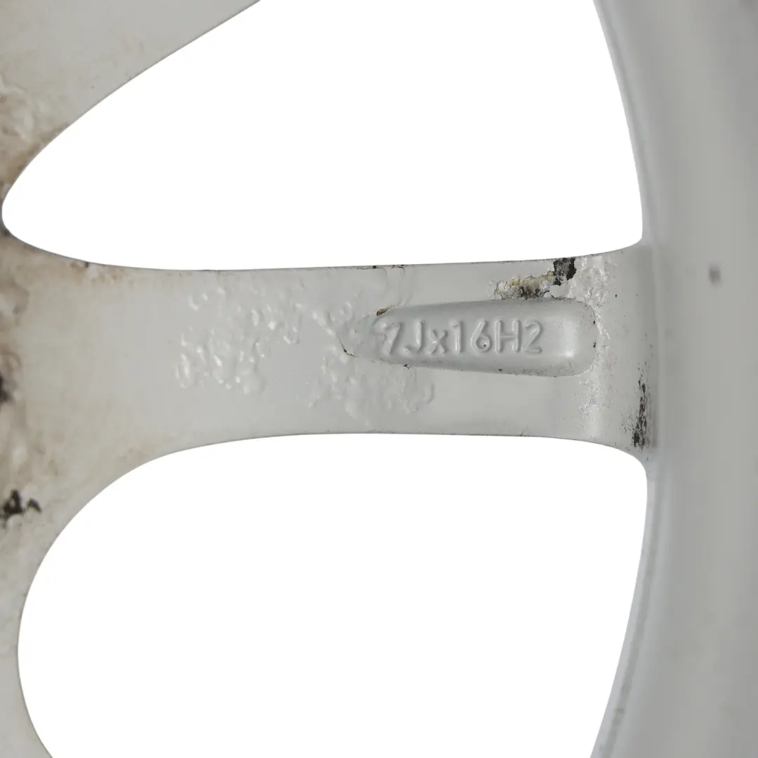 BMW F30 F31 F36 Silver Alloy Wheel Rim 16" 7J ET:31 V-spoke 390 - SKU 6796236-1 - Part number 6796236