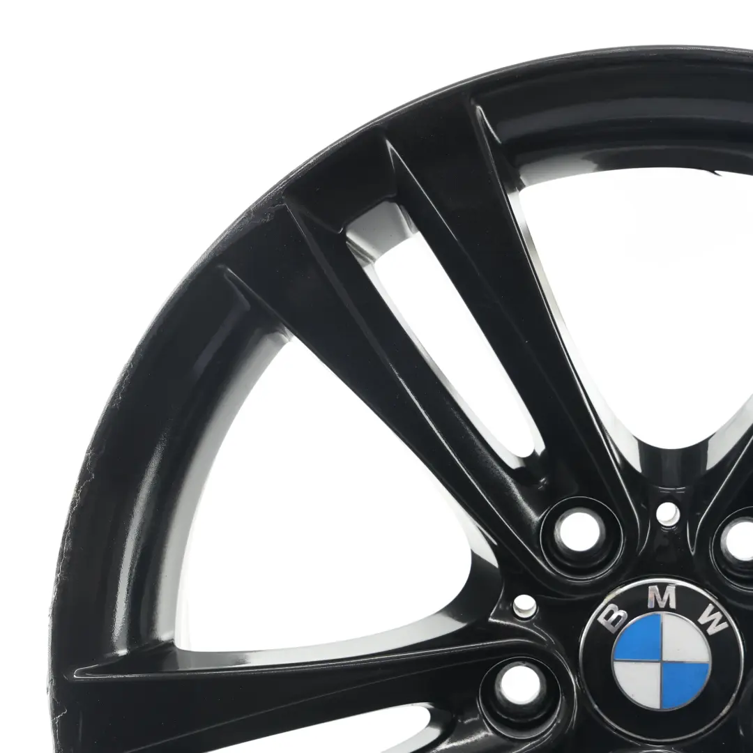 BMW F30 F31 F32 F33 Black Wheel Alloy Rim 18" ET:34 8J Double Spoke 397 - SKU 6796247-7 - Part number 6796247