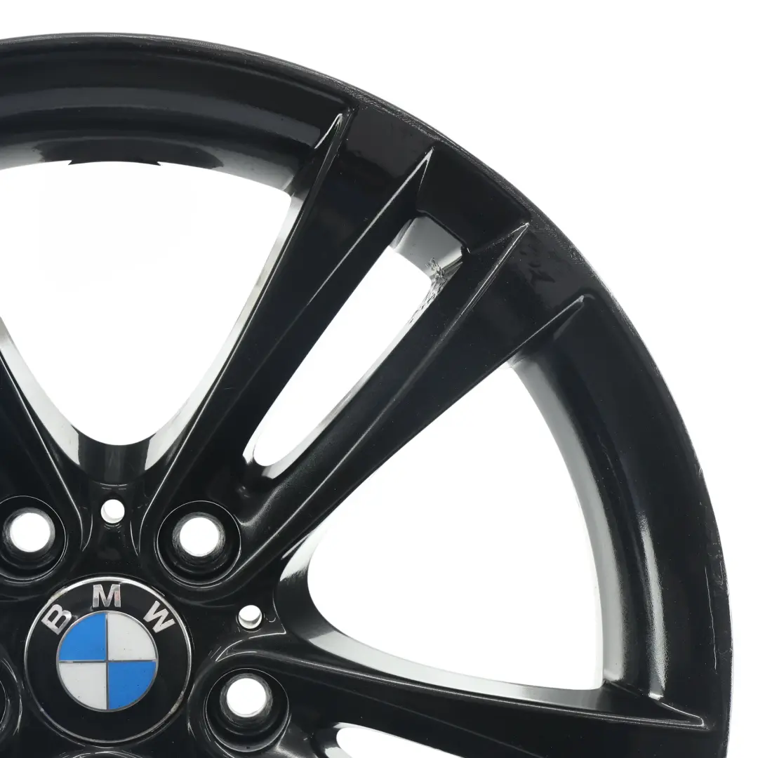Alloy Rim 18" ET:34 8J Double Spoke 397 to BMW F30 F31 F32 F33 Black Wheel with Part number 6796247 BMW F30 F31 F32 F33 Black Wheel Alloy Rim 18" ET:34 8J Double Spoke 397 - SKU 6796247-7 - Part number 6796247