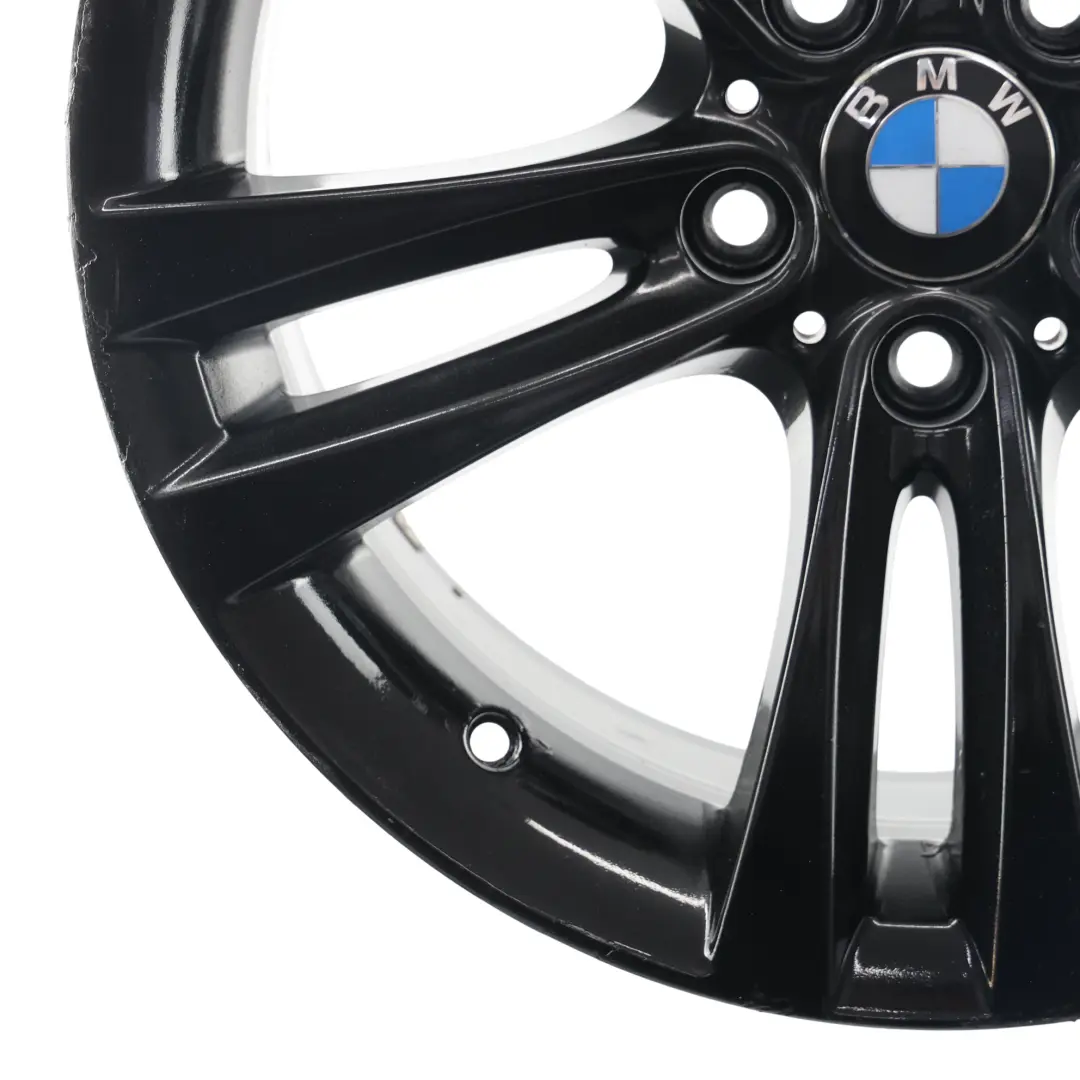 BMW F30 F31 F32 F33 Black Wheel Alloy Rim 18" ET:34 8J Double Spoke 397 - SKU 6796247-7 - Part number 6796247