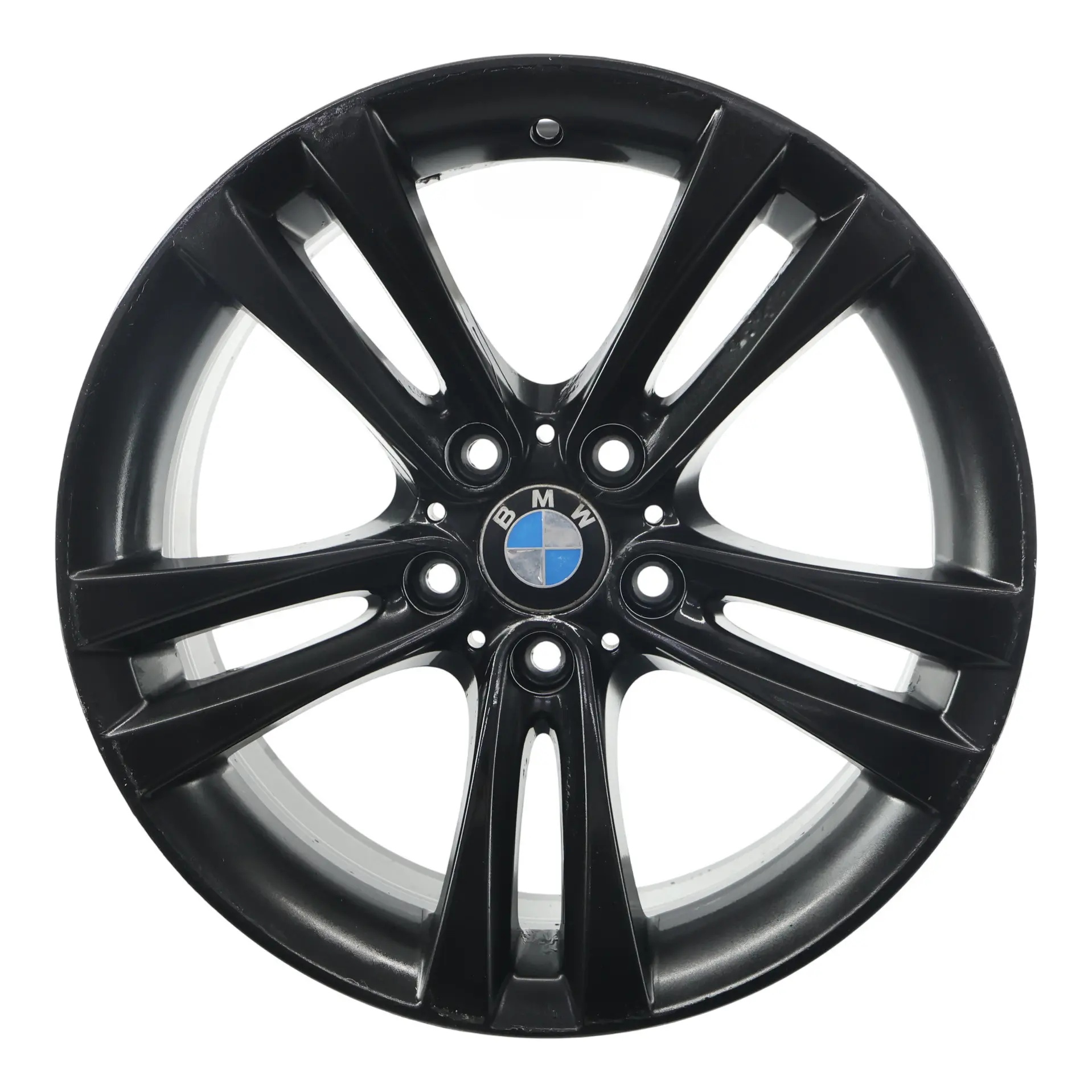 BMW F30 F31 F32 F33 Jante Alliage Noire 18" 8J ET:34 Double Spoke 397 6796247