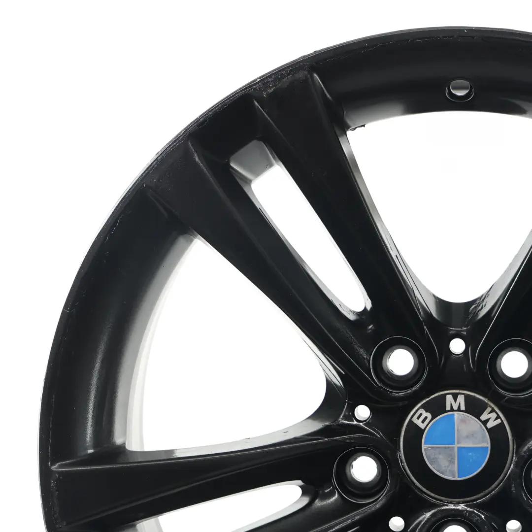 BMW F30 F31 F32 F33 Jante Alliage Noire 18" 8J ET:34 Double Spoke 397 - SKU 6796247-8 - Numéro de pièce 6796247
