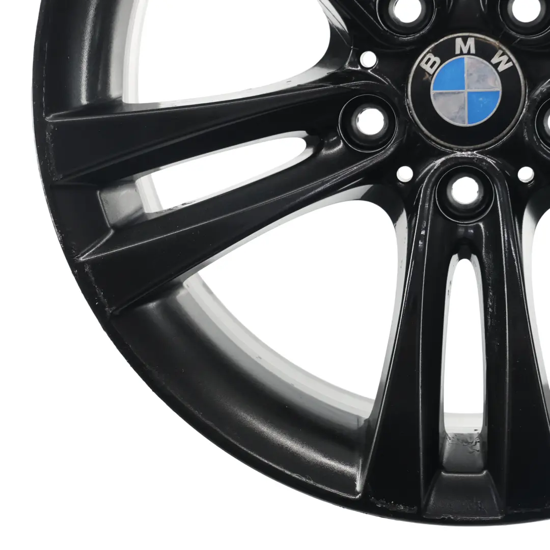 BMW F30 F31 F32 F33 Jante Alliage Noire 18" 8J ET:34 Double Spoke 397 - SKU 6796247-8 - Numéro de pièce 6796247