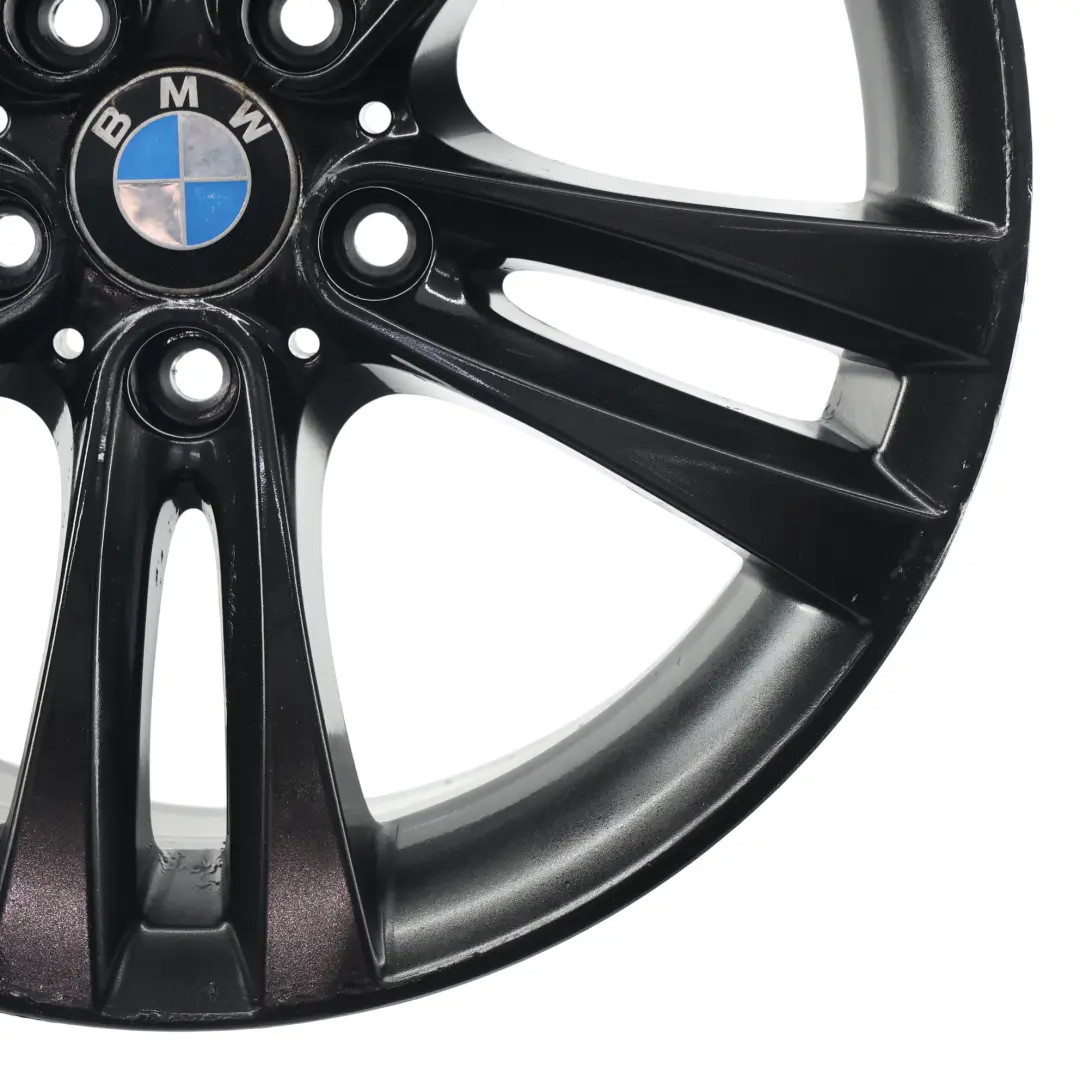 BMW F30 F31 F32 F33 Schwarz Felge 18" 8J ET:34 Doppelspeiche 397 - SKU 6796247-8 - Teilenummer 6796247