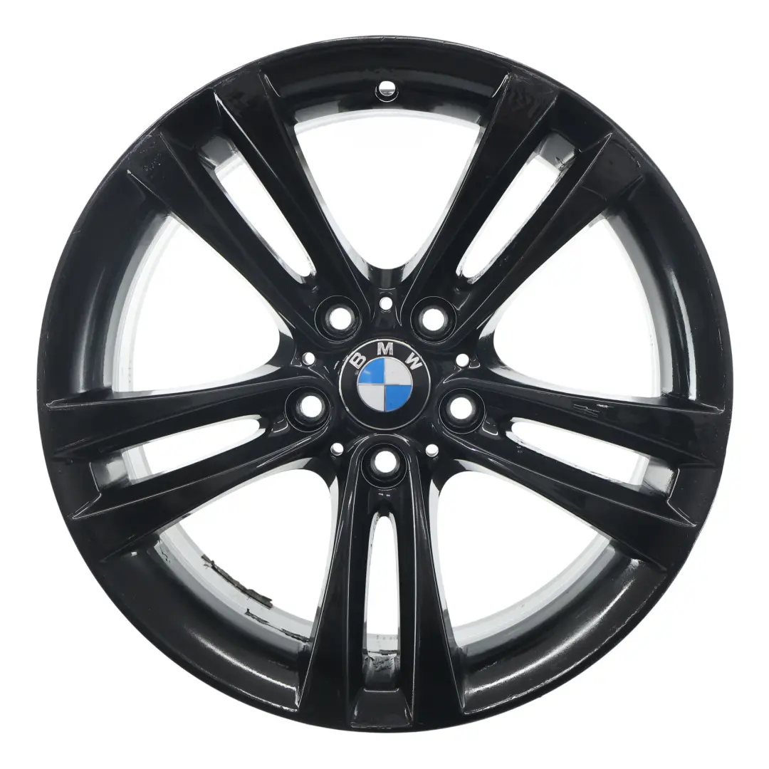 BMW F30 F31 F32 F33 Jante Alliage Noire 18" 8J ET:34 Double Spoke 397 - SKU 6796247-9 - Numéro de pièce 6796247