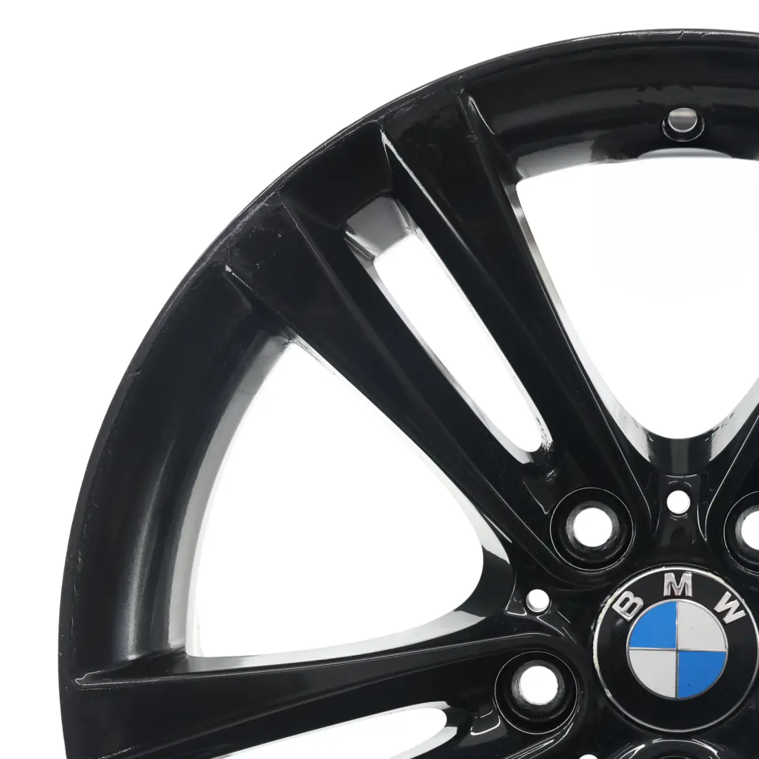 Llanta Aleación Negra 18" 8J ET:34 Doble Radio 397 para BMW F30 F31 F32 F33 con número de pieza 6796247 BMW F30 F31 F32 F33 Llanta Aleación Negra 18" 8J ET:34 Doble Radio 397 - SKU 6796247-9 - Número de pieza 6796247