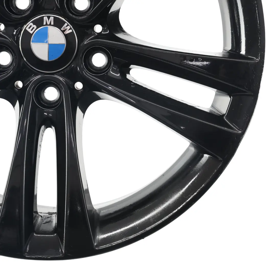 BMW F30 F31 F32 F33 Jante Alliage Noire 18" 8J ET:34 Double Spoke 397 - SKU 6796247-9 - Numéro de pièce 6796247