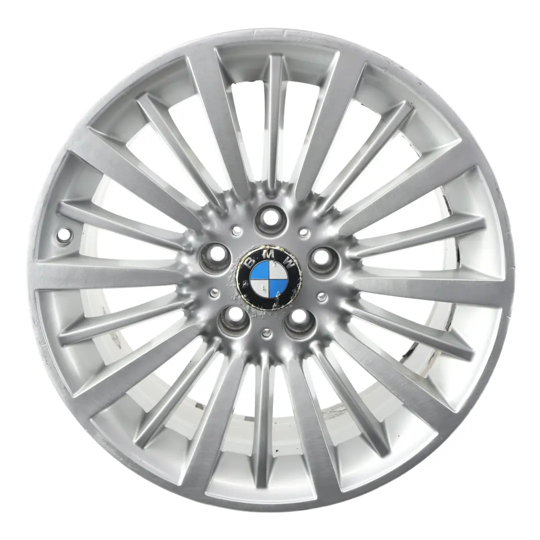 Silber Alu Felge Alufelge 18" Vielspeiche 416 8J ET:34 für BMW F30 F31 F32 mit Teilenummer 6796249 BMW F30 F31 F32 Silber Alu Felge Alufelge 18" Vielspeiche 416 8J ET:34 - SKU 6796249-1 - Teilenummer 6796249