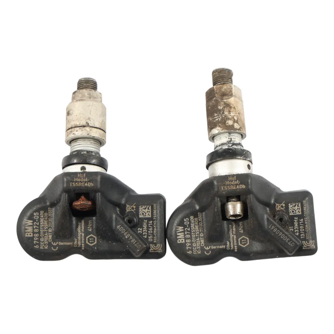 BMW F10 F11 F30 F31 Modulo Elettronico Ruota RDC 433MHZ Unità X2 - SKU 6798872-2 - Numero di parte 6798872